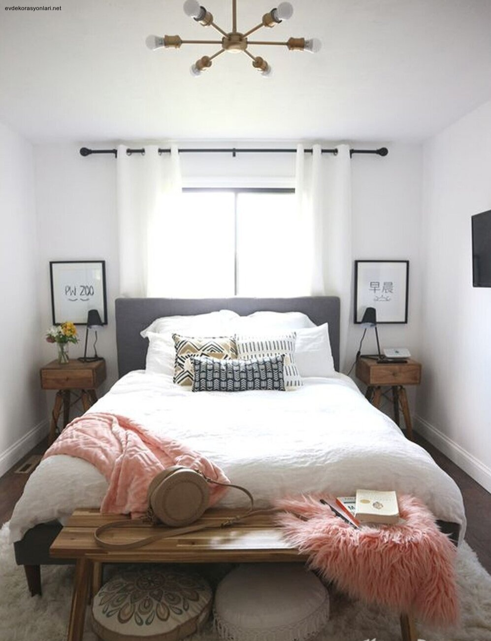 küçük yatak odası dekorasyon önerileri